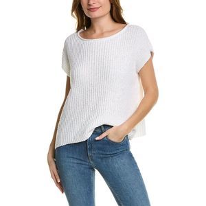 Women's White Knit Sweater